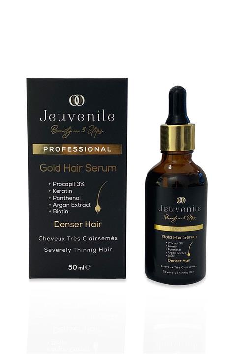 Jeuvenile Dökülme Karşıtı, Besleyici & Yoğunlaştırıcı Gold Saç Serumu 50ml