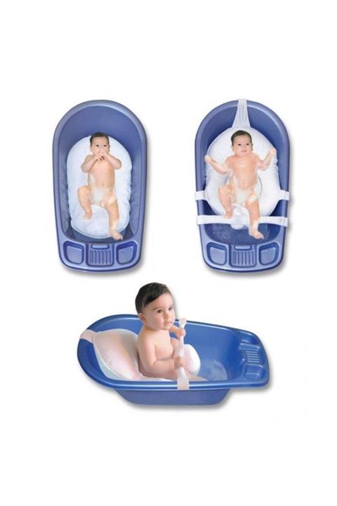 Sevi Bebe Çok Fonksiyonlu Bebek Yıkama Filesi Ve Minderi Art-8697 Beyaz