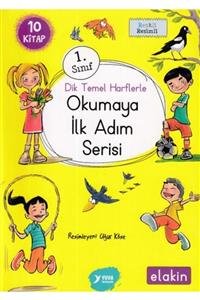 Yuva Yayınları Dik Temel Harflerle Okumaya Ilk Adım Serisi (10 Kitaplık Set)