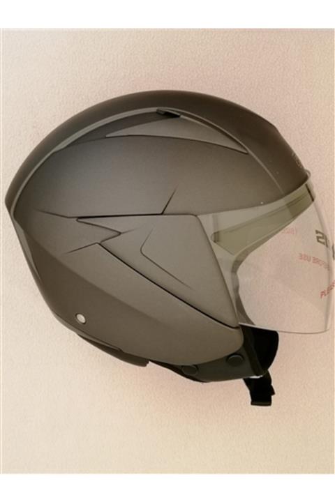 RMS KASK Rms Yarım Kask Mat Gri