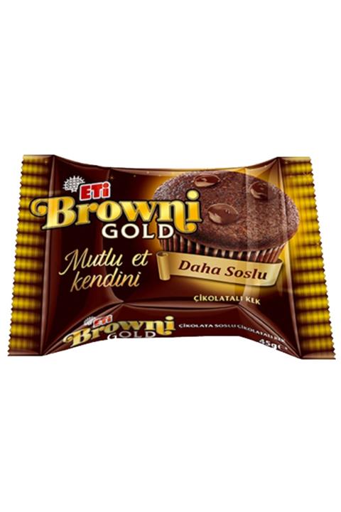 Eti Browni Gold Çikolatalı Kek 45gr 24'lü