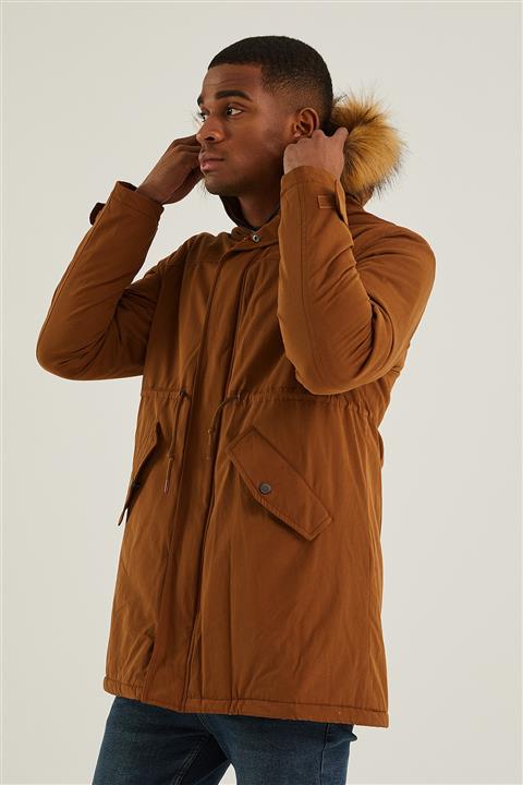 PAULMARK Kapüşonlu Mont