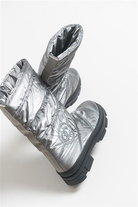 LuviShoes 2632 Gri Kadın Bot