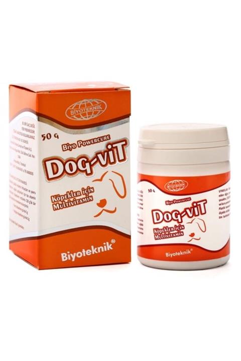 Biyoteknik Dog Vit Köpekler Için Multivitamin 50 Gr