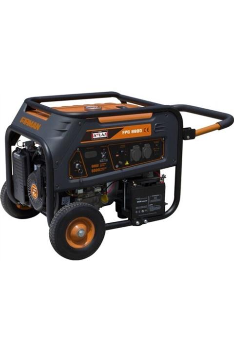 Atlas Attlas Fpg 8800 Firman Marşlı Benzinli Jeneratör 6.6 Kw