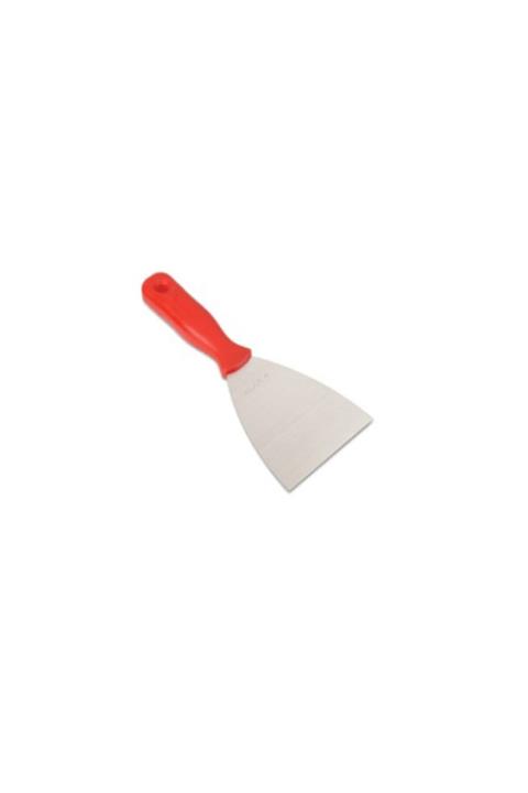 ALAR Paslanmaz Çelik Kırmızı Spatula 4 'no Tatlı Pasta Spatulası 1 Mm 26cm Ağız Çapı 10.5cm 4