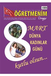 Öğretmenim Dergisi Yayınları Öğretmenim Dergisi Sayı 59