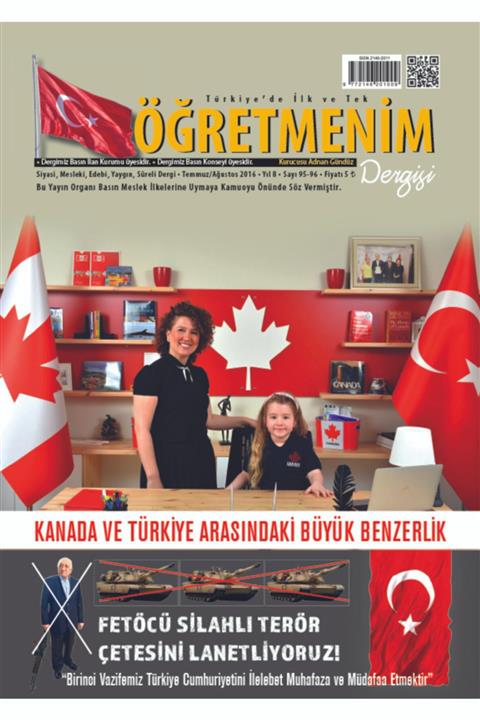 Öğretmenim Dergisi Yayınları Öğretmenim Dergisi Sayı 95-96