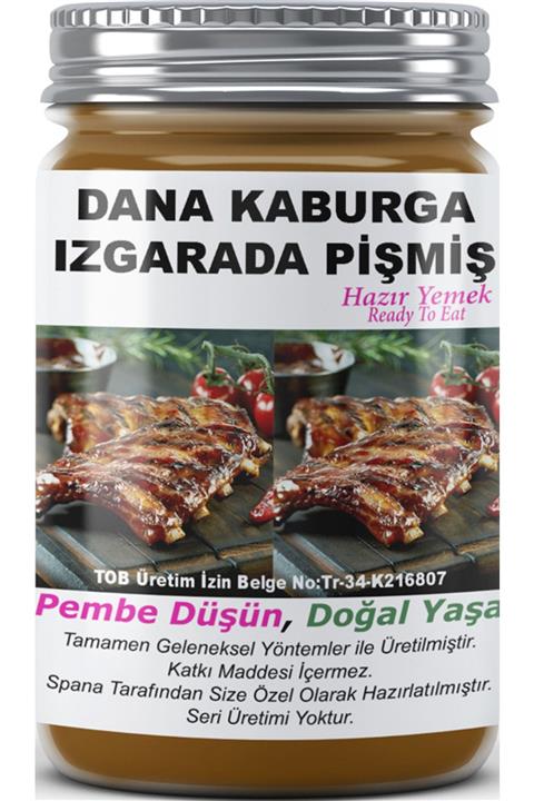 SPANA Dana Kaburga Izgarada Pişmiş Ev Yapımı Katkısız 330gr