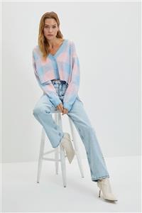 TRENDYOLMİLLA Mavi Yüksek Bel 90's Wide Leg Jeans TWOAW22JE1420