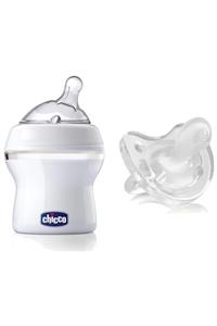 AVENT Chicco Natural Feeling Biberon 150ml + Physio Soft Silikon Emzik