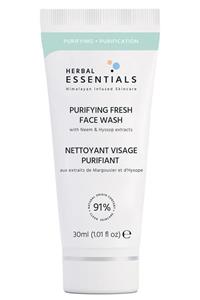 Herbal Essentials Neem Özü ve Nane Yağı Temizleyici Yüz Yıkama Jeli 30 ml