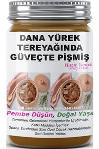 SPANA Dana Yürek Tereyağında Güveçte Pişmiş Ev Yapımı Katkısız 330gr