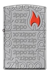 Zippo Logo Flame Design 3 Çakmak