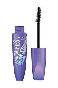 RIMMEL LONDON Siyah Maskara - Scandaleyes Wow Mascara 12 ml Black 3614226326195