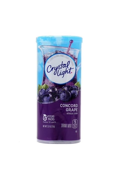 Crystal Light Concord Grape 6 Paket 57 gr