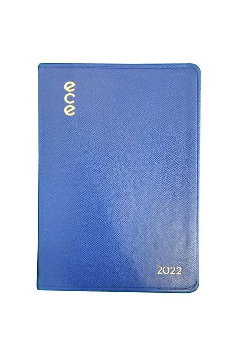 Ece Ajanda Sı - 2022 Sahil Koleksiyonu - Moda 13x18 Mavi