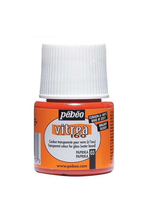Pebeo 111/03 Cam Boyası Vitrea 45 ml Şişe