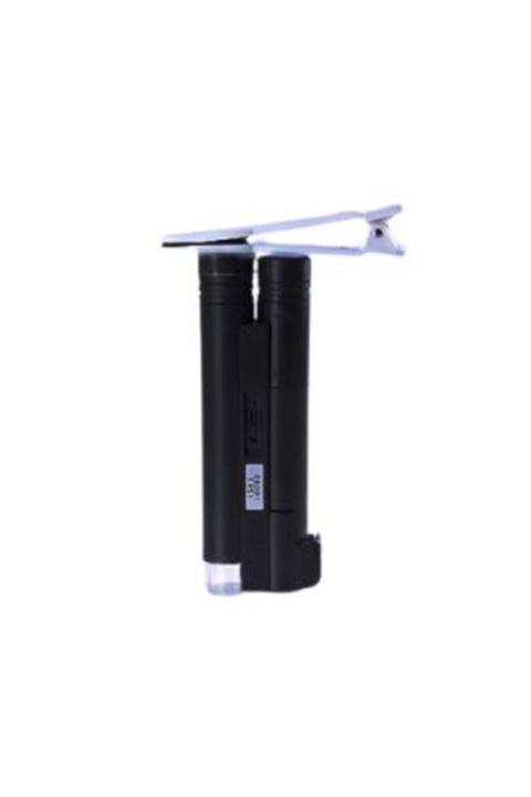 Profisher Büyüteç Mikroskop 120x Cep Telefonu Klipsli Deri Çanta Lüks Kutu