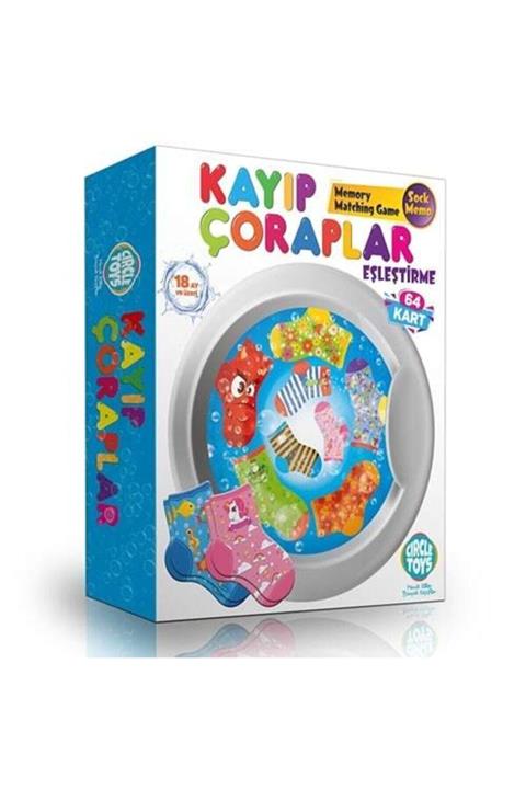 Circle Toys Kayıp Çoraplar Eşleştirme Seti