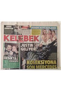 Gökçe Koleksiyon Hürriyet Gazetesi Kelebek Eki 5 Mart 2013 Justin Bieber Itü Stadyumu'nda Konser Verecek Gz26926