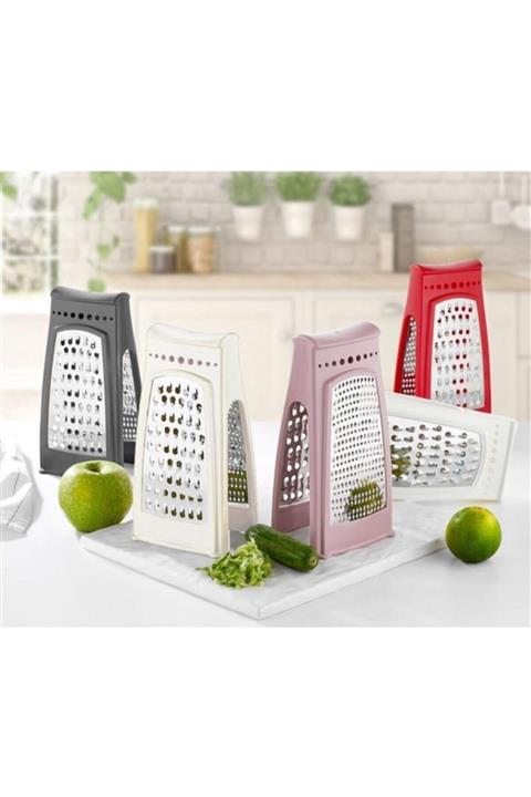 ZUZU MADE Lüks Çift Yönlü Paslanmaz Çelik Akrilik Plastik Rende