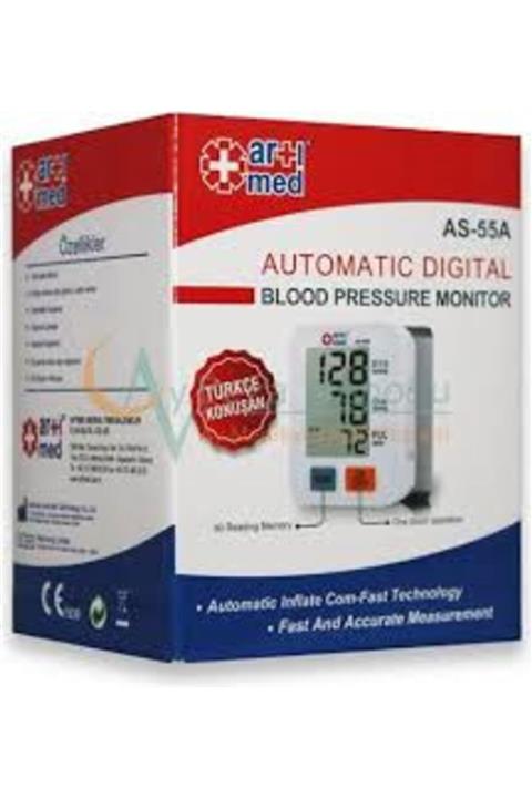ARTİMED Artımed Tansiyon Aleti Bilekten Ölçer As-55a Konuşan