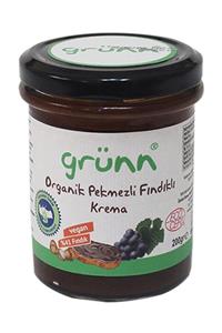 Grünn Organik Üzüm Pekmezli Fındıklı Krema, 200gr