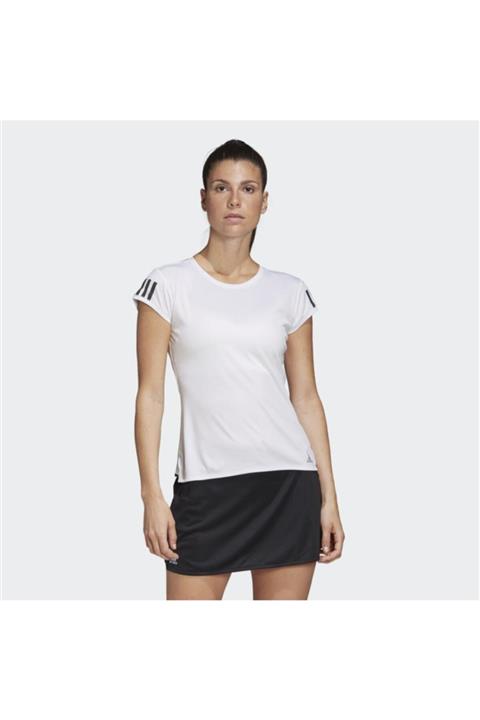 adidas CLUB 3 STR TEE Beyaz Kadın T-Shirt 101069106