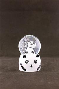 Deco Elit Mini Boy Panda Tasarımlı Kar Küresi Işıklı 7 Cm