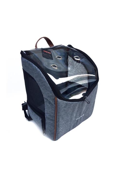 Lepus Şeffaf Sırt Çantası Gri