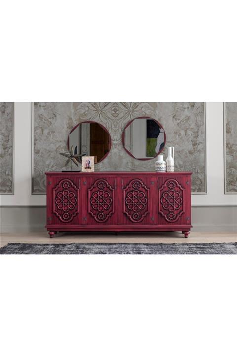 Bubuhome Yakut Aynalı Konsol