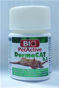 Pet Active Dermacat Kediler Için Sarmisakli Maya Tableti 75 Adet