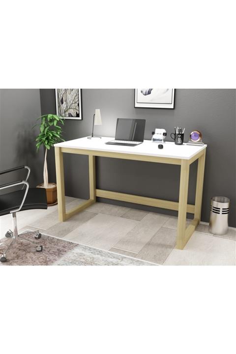 WOODFACE Tolga Çalışma Masası Laptop Bilgisayar Masası Ofis Masası 1200x600 Mm