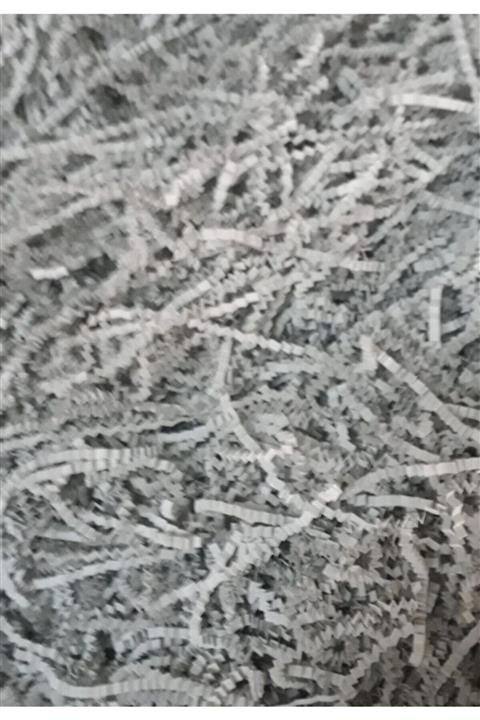 KırpıntıKağıt Zigzag Z Kırpıntı Kırpıntı Kağıt 1000 gr Gri