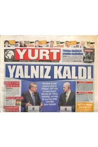 Gökçe Koleksiyon Yurt Gazetesi 8 Kasım 2013 - Başbakan'ın Empati Yeteneği Kalmadı