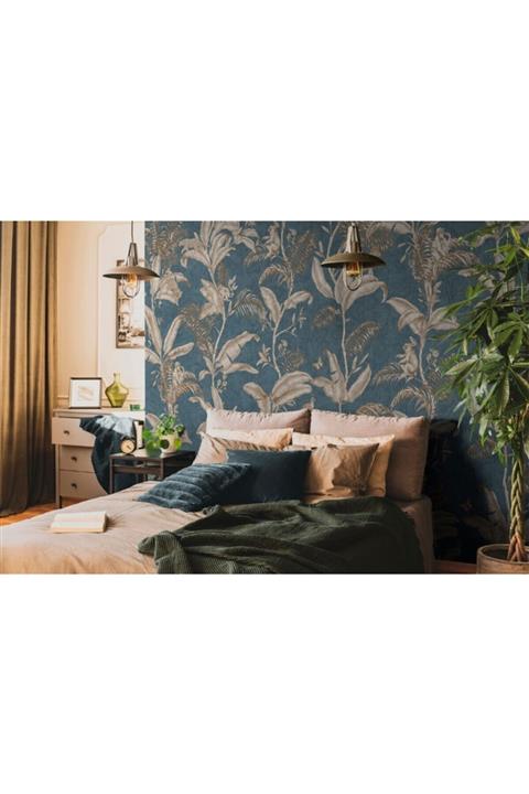 adalidekor 3d Tek Parca Poster Duvar Kağıdı Çiçek Desenli