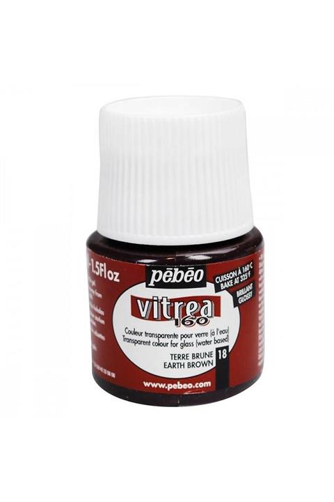 Pebeo 111/018 Cam Boyası Vitrea 45 Ml.şişe
