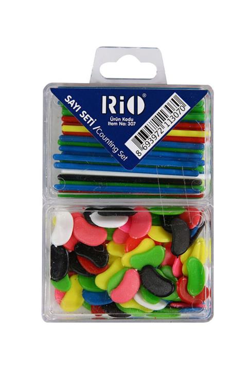 Rio 307 Sayı Seti Sayı Çubuklu Ve Fasulyeli