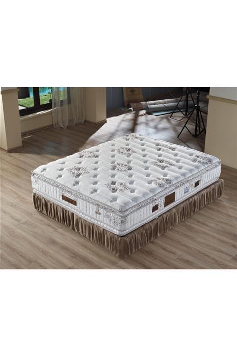 PMKHOME Full Ortapedik Kuka Yatak Çift Petli