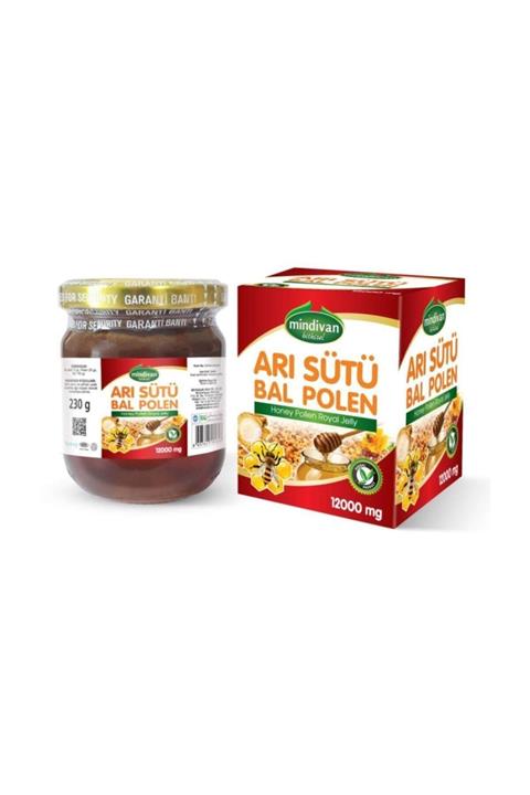Mindivan Arı Sütü Bal Polen