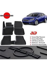 BOSSE Ford Focus 4 Paspas 3d Havuzlu Sedan Paspas 2015 2018