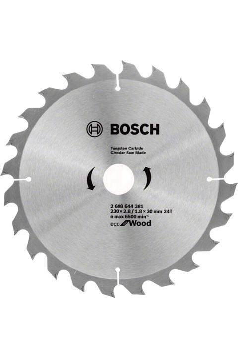 Bosch Optiline Eco 230x30 24 Diş Mdf Sunta Ahşap Kesme Daire Testere Bıçağı 230x2,8/1,8x30mm