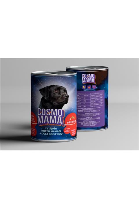 Cosmo Mama 24 Adet Premıum Yüksek Enerji Köpek Dana Etlı Yetıskın Konserve Maması ( High Energy )