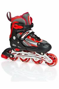 Bundera Ayarlanabilir Silikonlu Kırmızı Paten Extreme Cosfer Roller Blade