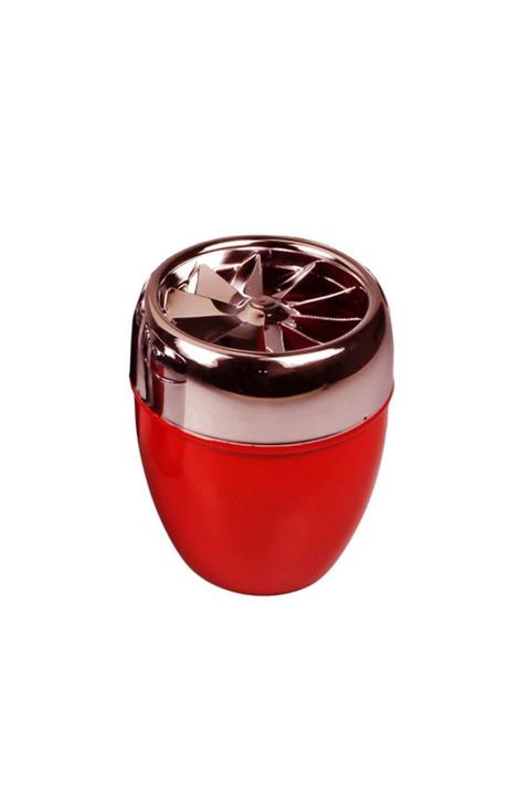 Cool Kırmızı Bas Çevir Türbin Metal Hazneli Küllük 9 cm