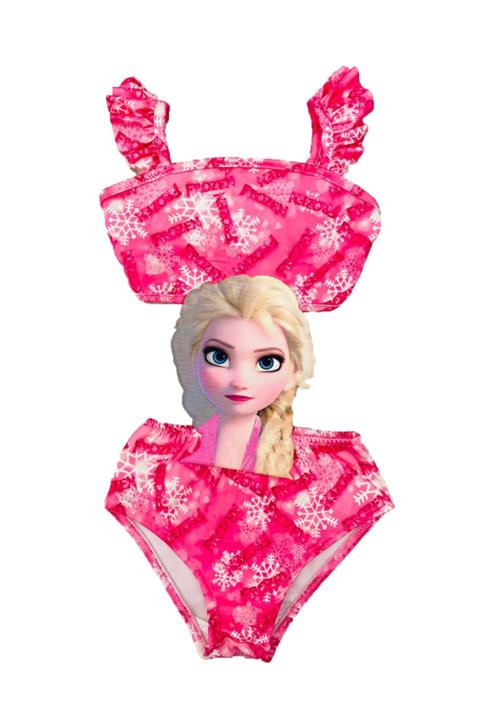 Frozen Elsa Kız Çocuk Mayo Mayokini