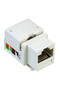 SLINK Rj45 Şase Utp Cat6 90 Derece Keystone Jack 8p8c (10'lu Paket)