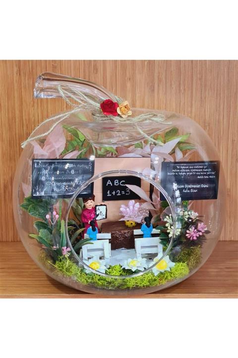 Fietra Öğretmenler Günü Hediyesi Özel Teraryum