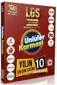 ünlüler yayınları Ünlüler 2021 8. Sınıf Lgs Ünlüler Karması 10 Deneme